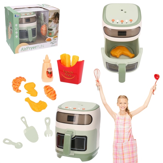 Realistyczny Air Fryer frytownica na baterie 