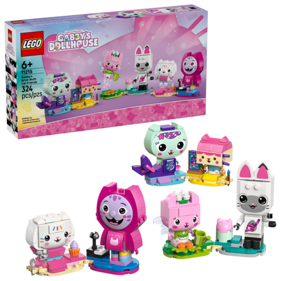 Klocki Lego KOCI DOMEK GABI Koci przyjaciele Gabi z klocków Klocki Lego KOCI DOMEK GABI Koci przyjaciele Gabi z klocków