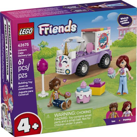 Klocki LEGO FRIENDS Jednorożcowa dostawa tortu