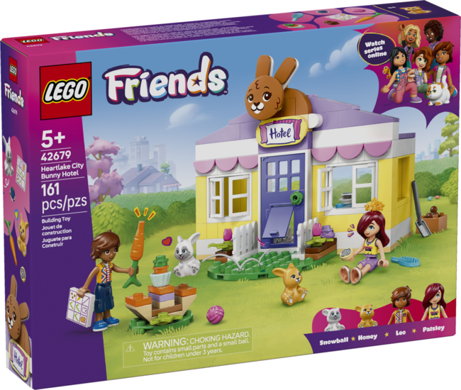 Klocki LEGO FRIENDS Hotel dla królików w mieście Heartlake