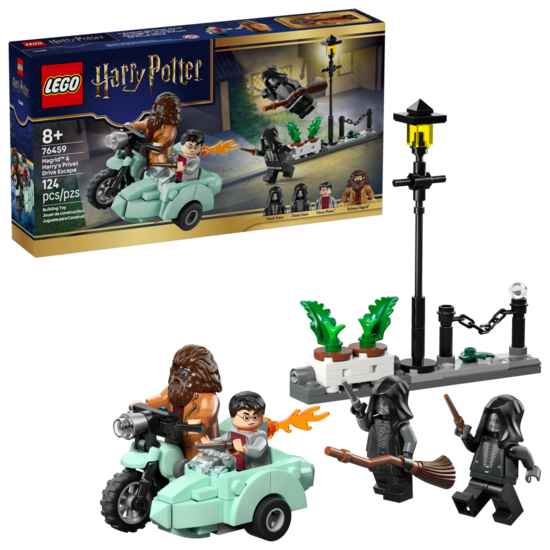 Klocki LEGO HARRY POTTER Ucieczka Hagrida i Harry’ego z Privet Drive
