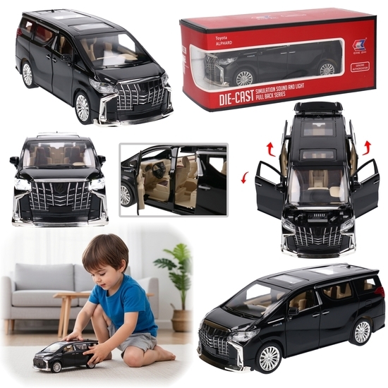 Auto Toyota ALPHARD model metalowy LICENCJA 1:24