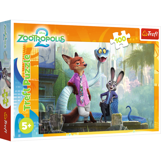 Puzzle 100 Tajemnice Zootopii Puzzle 100 Tajemnice Zootopii