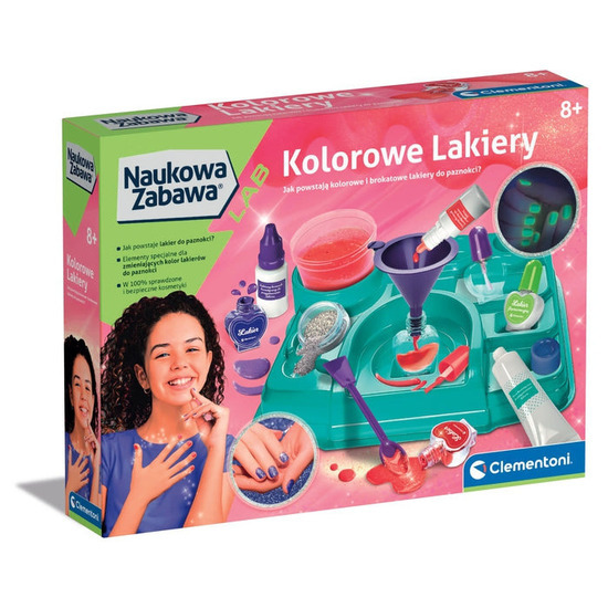 Kolorowe lakiery Naukowa Zabawa Kolorowe lakiery Naukowa Zabawa