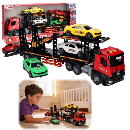 Auto LAWETA pomoc drogowa z dźwiękami TRANSPORTER Auto LAWETA pomoc drogowa z dźwiękami TRANSPORTER