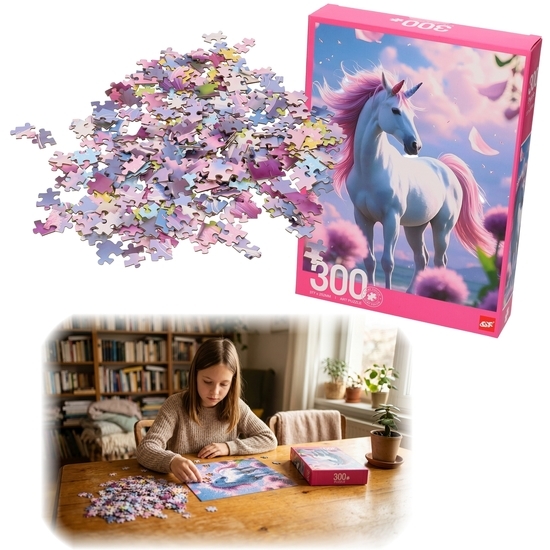 Puzzle 300 KOŃ JEDNOROŻEC Puzzle 300 KOŃ JEDNOROŻEC