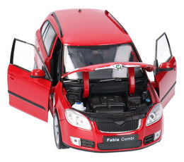 Auto Skoda FABIA II combi model metalowy WELLY 1:24 Auto Skoda FABIA II combi model metalowy WELLY 1:24