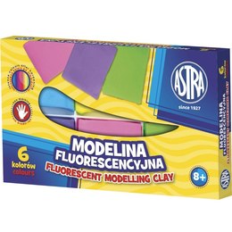 MODELINA FLUO 6 kolorów ASTRA