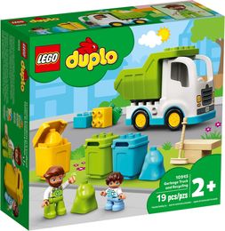 Klocki LEGO Duplo - Śmieciarka i recykling