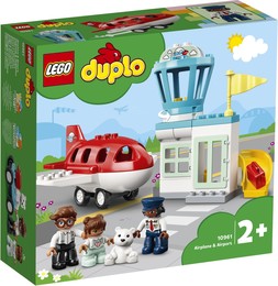 Zestaw LEGO DUPLO Town Samolot i lotnisko