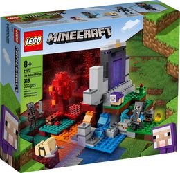 Klocki LEGO Minecraft - Zniszczony portal