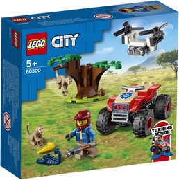 Klocki LEGO City - Quad ratowników dzikich zwierząt