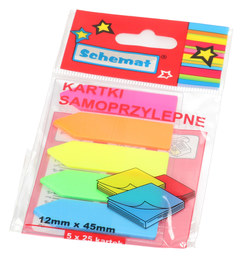 Karteczki samoprzylepne wskaźniki