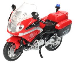Motocykl model w skali 1:20 STRAŻ POŻARNA