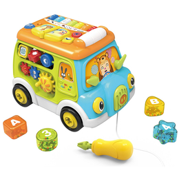 WESOŁY AUTOBUS do skręcania sorter SMILY PLAY