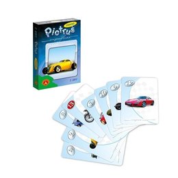 Karty Piotruś i memo SUPERCAR samochody 2w1