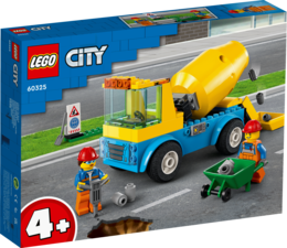 Ciężarówka z betoniarką LEGO CITY
