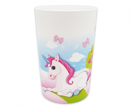 Kubeczki plastikowe konik UNICORN 2szt
