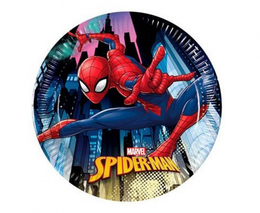 Talerzyki papierowe SPIDERMAN 20cm