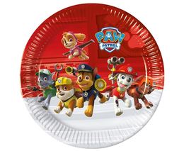 Talerzyki papierowe PSI PATROL 23cm