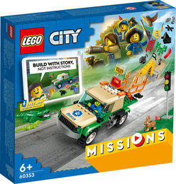 Misje ratowania dzikich zwierząt LEGO CITY