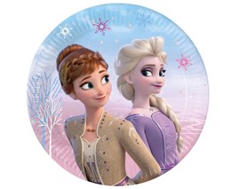 Talerzyki papierowe Frozen 2