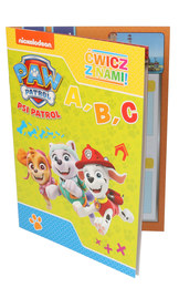 Książka ABC ćwicz z nami PSI PATROL pisanie literek