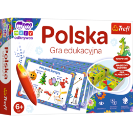 Gra edukacyjna POLSKA MAgiczny ołówek
