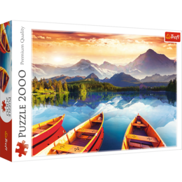 Puzzle 2000 KRYSZTAŁOWE JEZIORO 