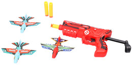 PISTOLET na  piankowe strzałki + samoloty 