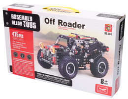 MAŁY KONSTRUKTOR 475 el terenówka JEEP