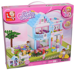 Klocki Sluban Girl's Dream, Domek z ogrodem 