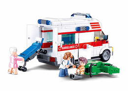 Klocki Sluban AMBULANS Kareta pogotowia