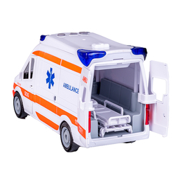 AUTO AMBULANS z noszami światło dźwięk Smily Play