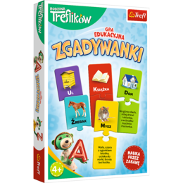 GRA Zagadkowy alfabet Rodzina Treflików