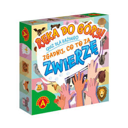 Gra planszowa Quiz Ręka Do Góry - Zwierzęta