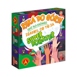 Gra planszowa Quiz Ręka Do Góry - Superbohaterowie