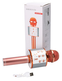 BEZPRZEWODOWY MIKROFON KARAOKE usb