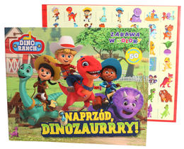 Kolorowanka DINO RANCH Naprzód dinozaury!