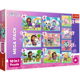 Puzzle 10w1 W świecie Gabi 
