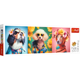 Puzzle 500 Panorama Pokaz mody 