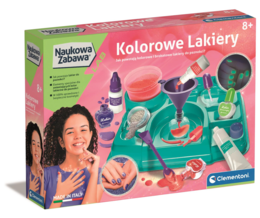 Kolorowe lakiery Naukowa Zabawa LAB Clementoni