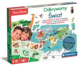 Gra edukacyjna ODKRYWAMY ŚWIAT Uczę się bawiąc 