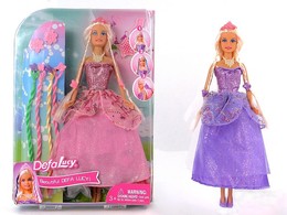 Lalka DEFA LUCY KSIĘŻNICZKA z warkoczykami