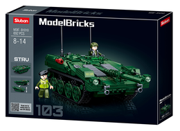 Klocki Sluban CZOŁG STRV103 Model Bricks Klocki Sluban CZOŁG STRV103 Model Bricks