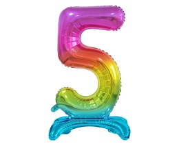 BALON FOLIOWY CYFRA „5” 74cm