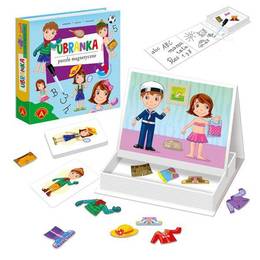 Puzzle Magnetyczne UBRANKA - 38 elementy.