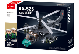 Klocki Sluban ŚMIGŁOWIEC KA-52S Model Bricks