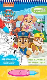 Malowanka PSI PATROL Przyjaciele w potrzebie - wodne kolorowanie