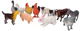 Figurki ZWIERZĘTA DOMOWE farma 